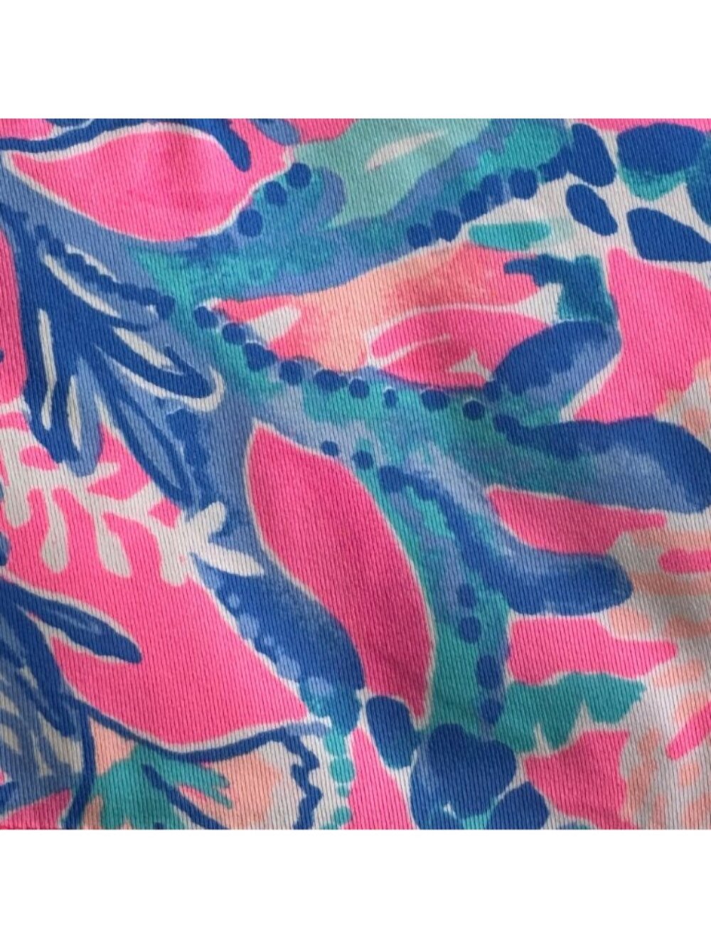 LILLY PULITZER Luxletic Skort Womens S Pink Blue Coral Ruffle Tennis Pickleball - Picture 5 of 10